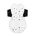 [2 Pack] SNOO Sack Swaddle Wrap White with Black White Stars
