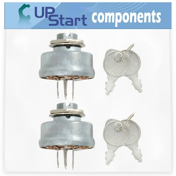2-Pack STD365402 Ignition Switch Replacement for Rotary 2922 - Compatible with 725-0267 925-0267 Starter Key Switch