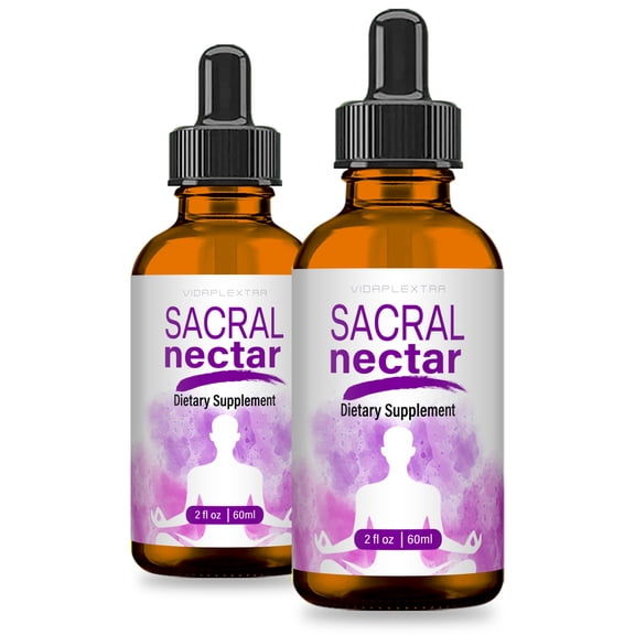 (2 Pack) Sacral Nectar Drops - Sacral Nectar Liquid Drops