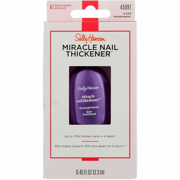2 Pack - Sally Hansen Miracle Nail Thickener Strengthener 0.45 oz