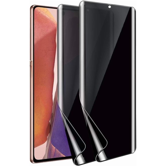 2 Pack for Samsung Galaxy Note 20 Privacy Screen Protector [Not Glass], Anti-Spy Flexible TPU Film HD Ultra-Thin Bubble Free Case Friendly Full Coverage Hydrogel Film for Note 20 6.7-inch