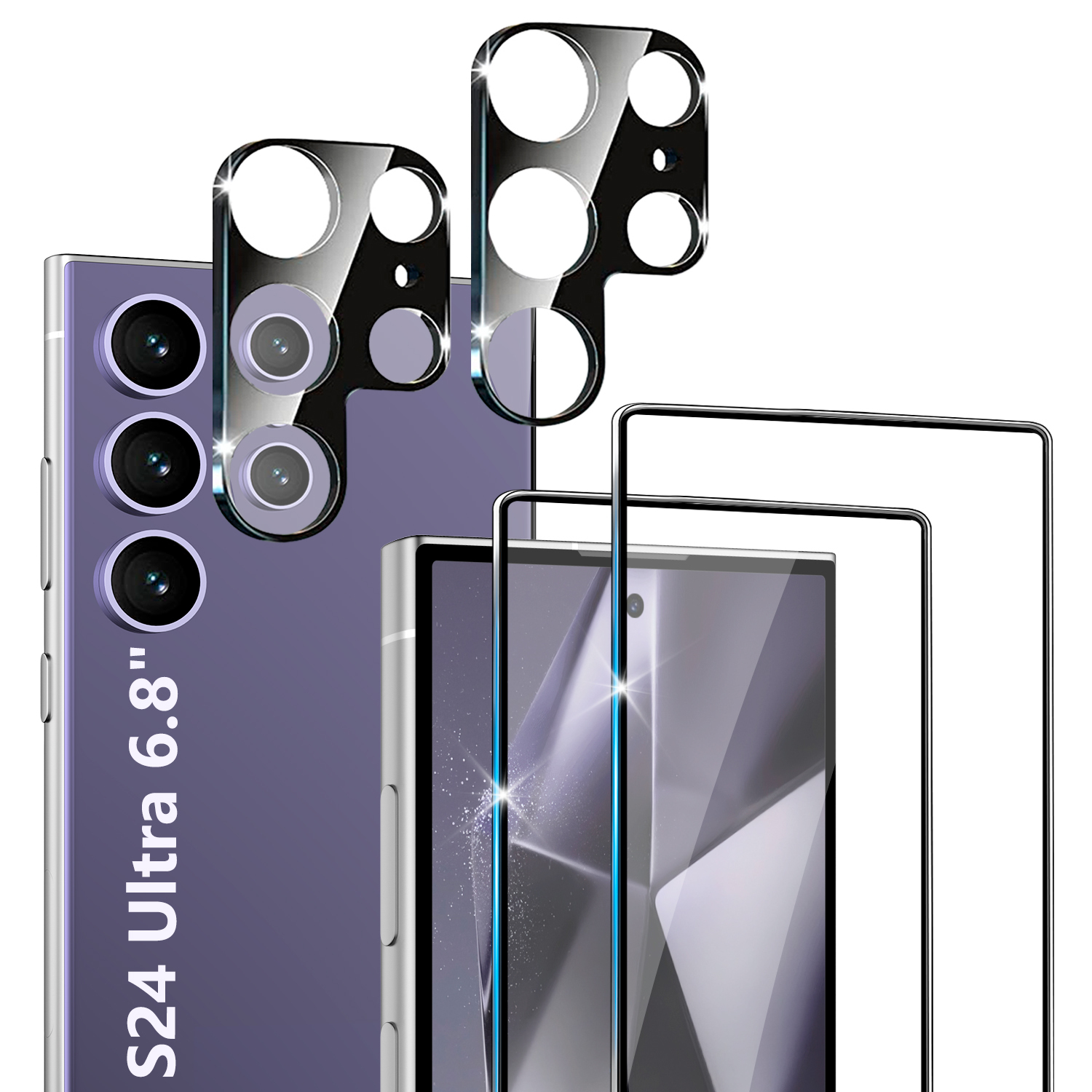 [3-Pack] Supershieldz Tempered Glass for Galaxy A20, Anti-Scratch ...