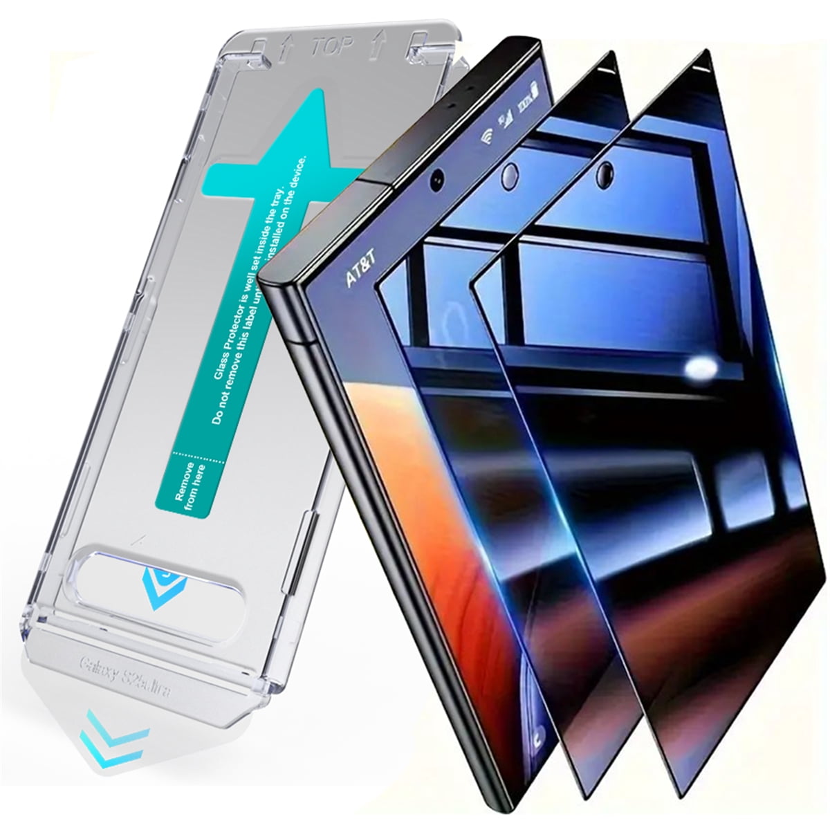 2 Pack Samsung Galaxy S26 Ultra Screen Protector 6.9 inch, Fast Easy ...