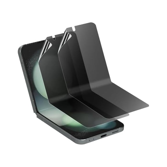 [2 Pack for Samsung Galaxy Z Flip 6 Privacy Screen Protector Anti-Spy, Anti-Scratch, Bubble-Free, Easy-Install, Clear View, Full Coverage for Your Galaxy Z Flip 6 5g (2, Flip 6)