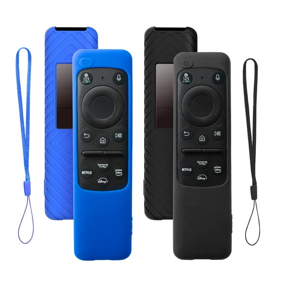 2 Pack Anti Slip Silicone TV Remote Cover for Samsung  TM2360E BN59-01436A BN59-01432A BN59-01432J