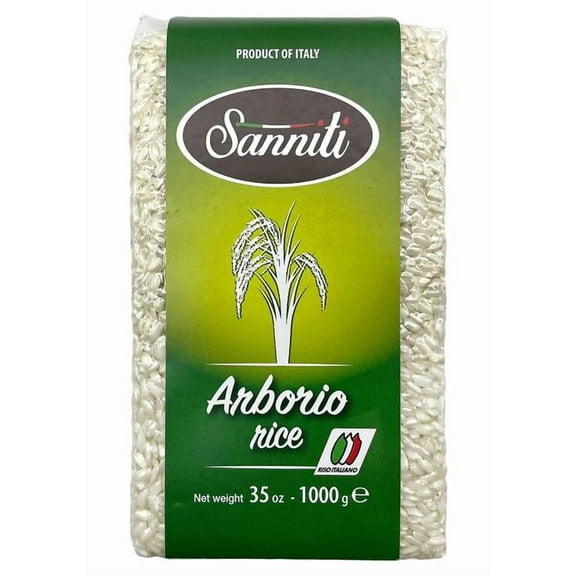 (2 Pack) Sanniti Arborio Rice, 35 oz