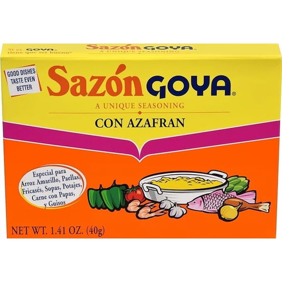 (2 pack) Sazn, Seasoning With Azafran, 1.41 Oz