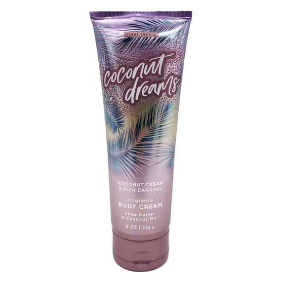 (2 Pack) Scent Theory Hand and Body Cream with Shea Butter for All Skin Types, Coconut Dreams, 8 oz