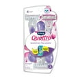 thumbnail image 1 of 2 Pack - Schick Quattro 1 Razor and 4 Razor Blade Refills For Women 1 ea, 1 of 5