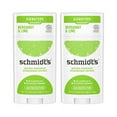 thumbnail image 1 of (2 Pack)Schmidt's Aluminum Free Natural Deodorant Bergamot & Lime, 2.65 oz, 1 of 3