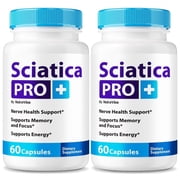 2 Pack Sciatic Pro+   Advanced Sciatic Pro Plus Formula with a Natural Blend to Help Support Nerve Health, Comfort & Everyday Mobility | Just Take 2 Easy-to-Swallow Pills Daily 120 Capsules