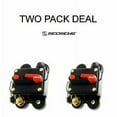 thumbnail image 1 of 2 Pack Scosche 12 Volt 200AMP Circuit Breaker Inline Fuse Holder Protector CB200, 1 of 1