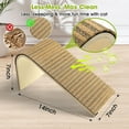 thumbnail image 1 of 2-Pack  Scratching Post with Cork Pad - Stable Floor Mount for All Breeds, 1 of 6