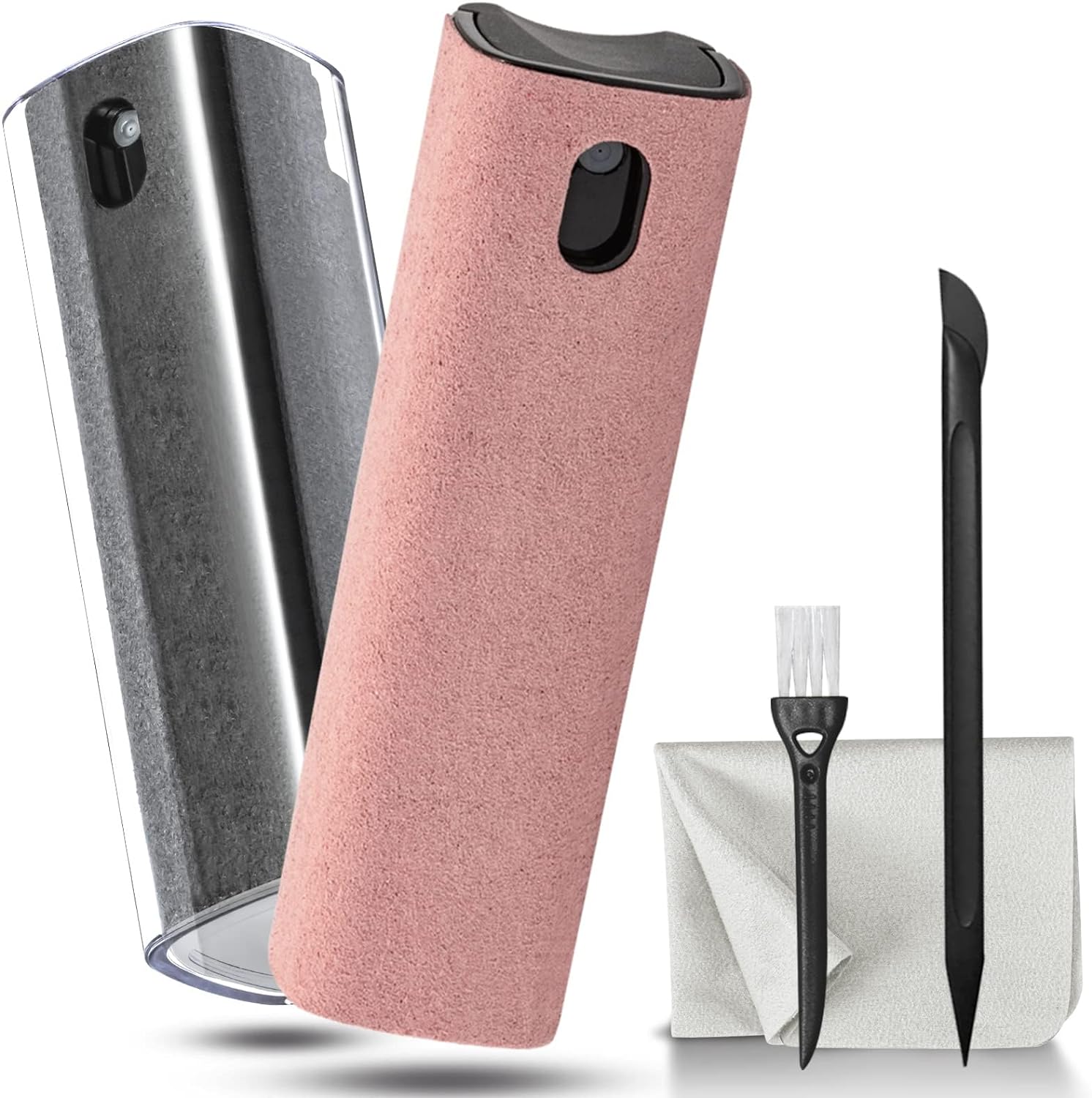 2 Pack Screen Cleaner Spray and Wipe for Laptop Monitor and Car Screens