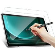2 Pack Screen Protector for Galaxy Tab S9 FE Plus 5G/S9 Plus/S7 FE/S8 Plus/S7 Plus 12.4 Inch, 9H High Definition/S Pen Compatible Tempered Glass for Samsung Tablet S9 FE+2023/S9+/S8+/S7+