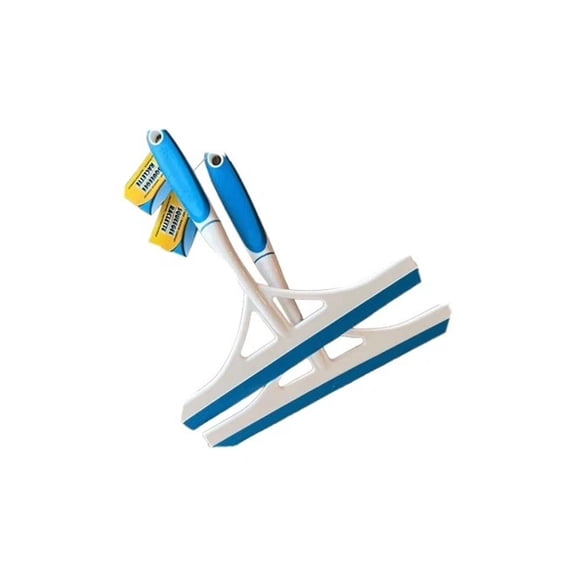 2-Pack Scrub Buddies Squeegee Brush For Shower Window Glass Door Office Cleaner