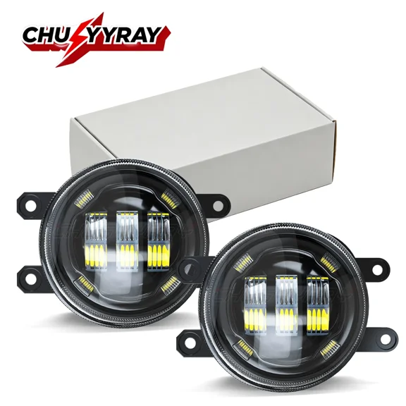 2 Pack Sealed Fog Lights with Precision Optics for 2013-2015 Lexus ES350 Night Driving