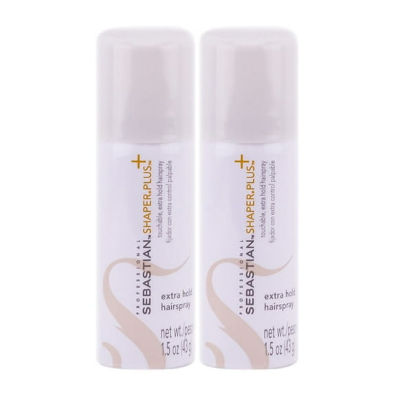 2 Pack Sebastian Shaper Plus Hairspray 1.5 oz