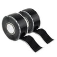 2 Pack Self Sealing Fusing Silicone Tape 1 Inch 10 Feet Waterproof Hose