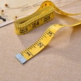 thumbnail image 1 of 2 Pack Sewing Tailor Ruler Flexible Measuring Tape for Clothes Diet Craft Dual Side Scale Clear Vinyl Tool, 1 of 7