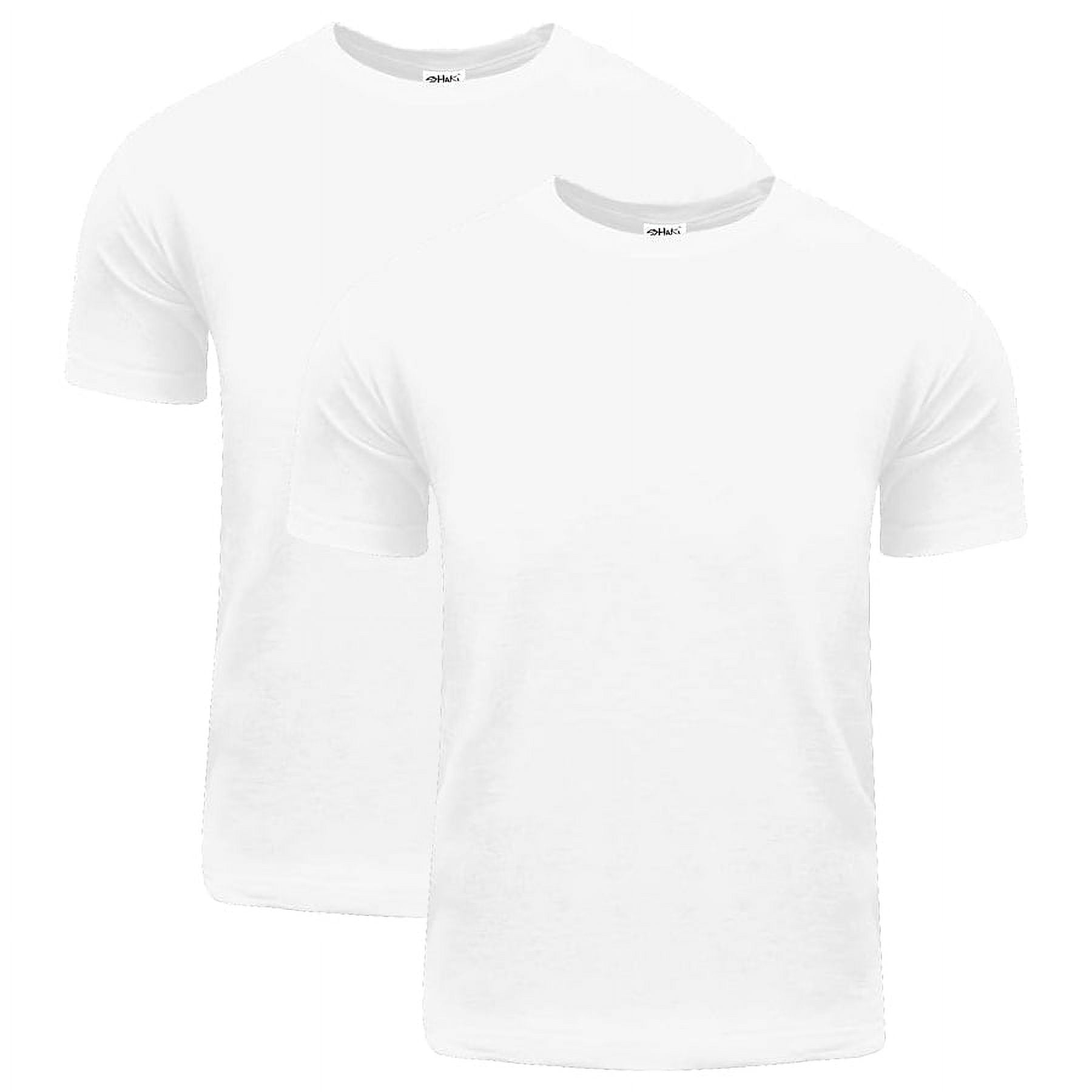 6 Pack Shaka Wear Men's Max Heavyweight Short Sleeve Crew Neck T-Shirt - Purple - XL