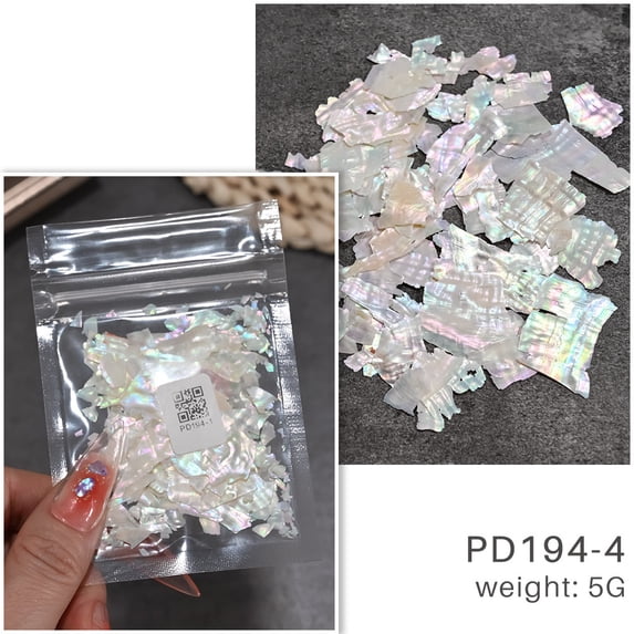 2-Pack Shell-Patterned Nail Art Accessories for Creative Nail Designs ...