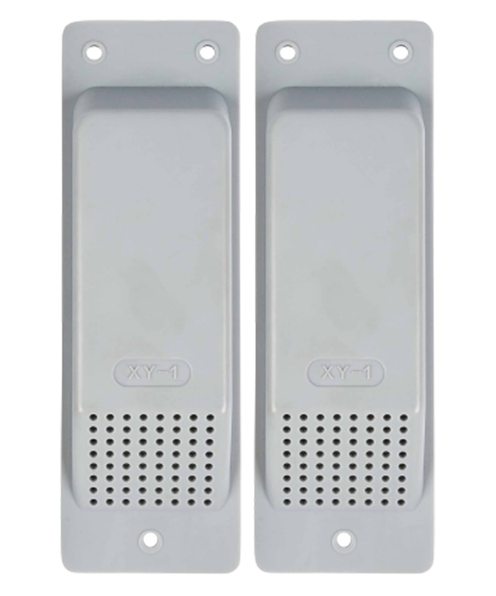 (2 Pack) Shipping Container Air Vent, Cross Flow Ventilation - Light Grey