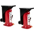 thumbnail image 1 of 2 Pack Shipping Container Jack Lug with Limiter Jack Leveling Attachment, Storage Container Leveler Booster for Level Shipping Container with Ground, 1 of 6