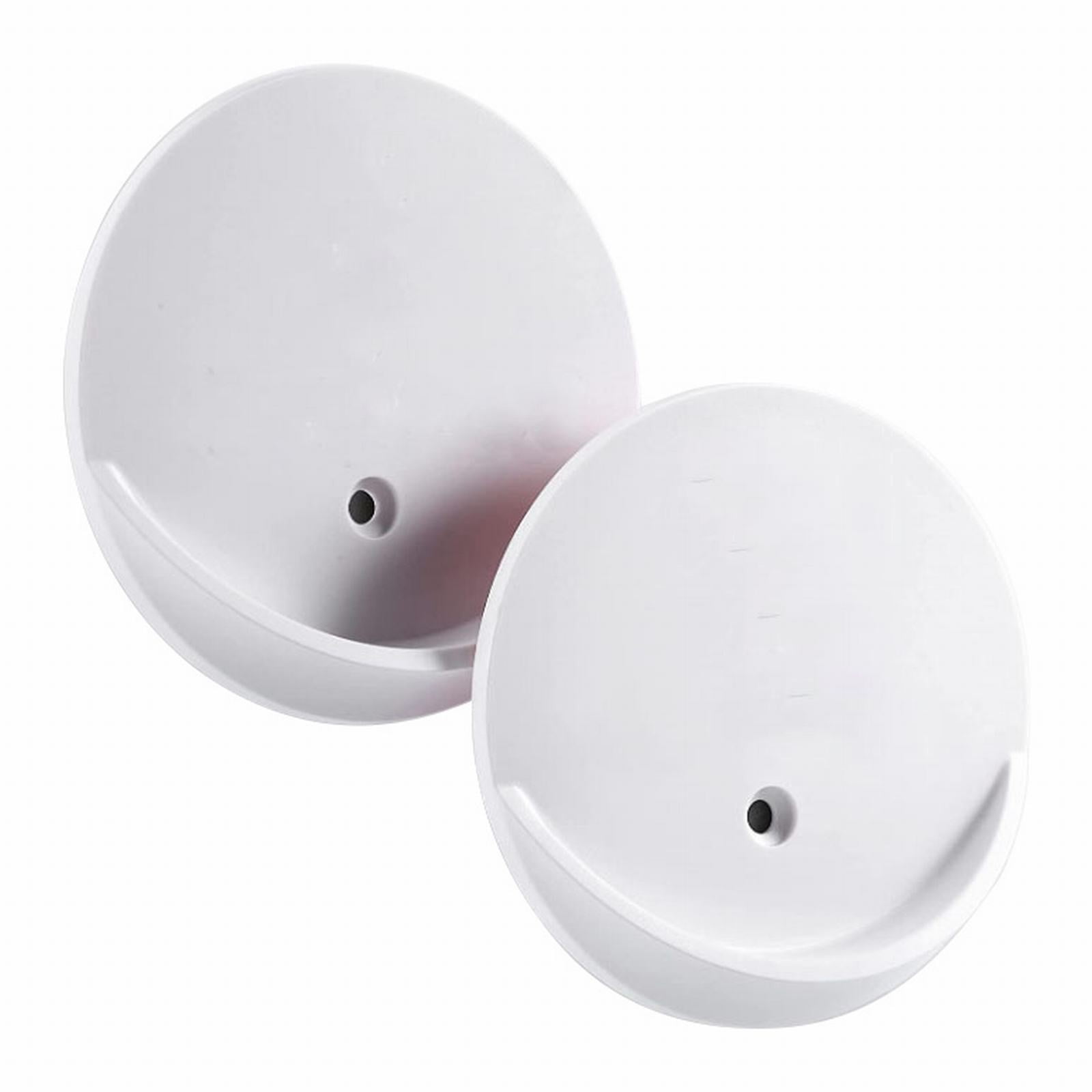 2 Pack Shower Curtain Rod Holder Wall Mount Holder For Shower Curtain