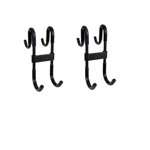 2 Pack Shower Door Hooks,304 Stainless Steel Over Door Hooks,Towel Hooks for Bathroom Frameless Glass Shower Door 0.47"(12mm),Drilling-Free Hanger Shower Hooks