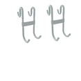 thumbnail image 1 of 2 Pack Shower Door Hooks,304 Stainless Steel Over Door Hooks,Towel Hooks for Bathroom Frameless Glass Shower Door 0.47"(12mm),Drilling-Free Hanger Shower Hooks, 1 of 8
