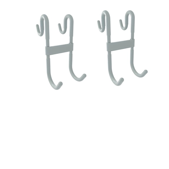 2 Pack Shower Door Hooks,304 Stainless Steel Over Door Hooks,Towel Hooks for Bathroom Frameless Glass Shower Door 0.47"(12mm),Drilling-Free Hanger Shower Hooks