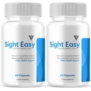 2 Pack Sight Easy Advanced Eye Health Support Formula Capsules, SightEasy Maximum Strength Eye Wellness Support Pills 120 Capsules