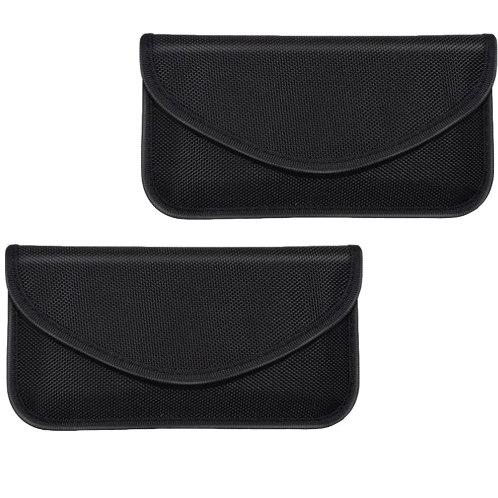 2 Pack Signal Blocking Bag, GPS RFID Faraday Bags for Phones Faraday