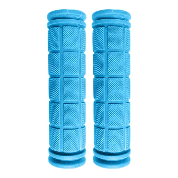 2 Pack Silicone Bike Handlebar Grips, 4.7 Inch Non-Slip Bicycle Handlebar Cover, Vibration-Dampening Soft Rubber Grip for Mountain Bike Folding Bike
