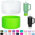 thumbnail image 1 of 2-Pack Silicone Boot for Stanley 40 30 oz Quencher Adventure Tumbler, IceFlow 30 20 oz, Stanley Cup Protector, 1 of 7