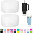 thumbnail image 1 of 2-Pack Silicone Boot for Stanley 40 30 oz Quencher Adventure Tumbler, IceFlow 30 20 oz, Stanley Cup Protector, 1 of 6