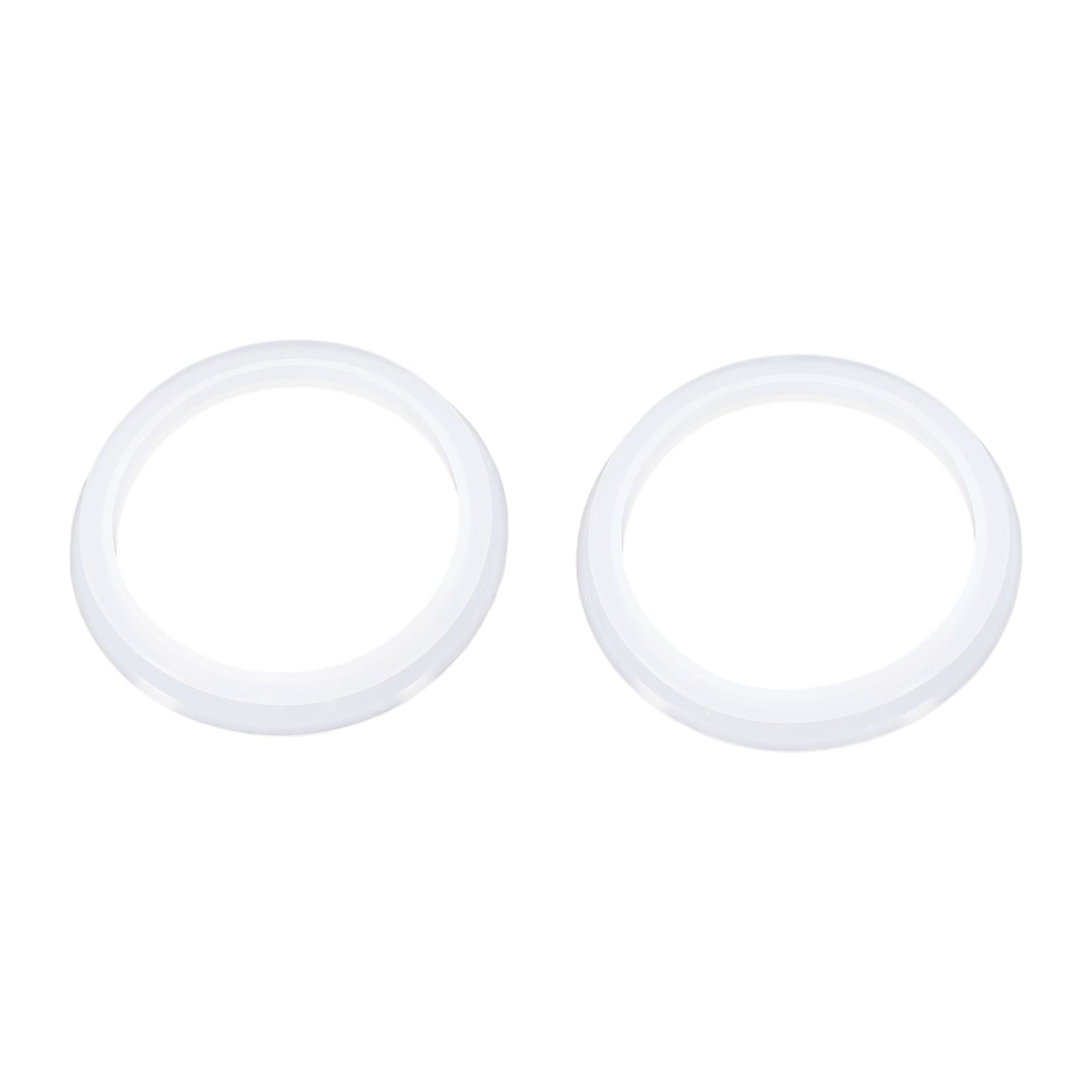 2-Pack Silicone Drain Ring Gasket for Bathtub and Sink Pop-Up Waste Seal