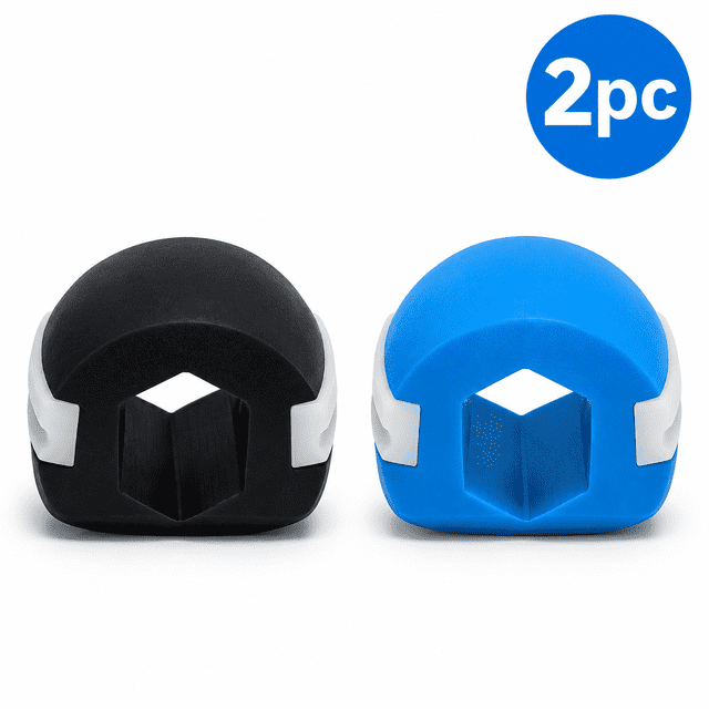 2-Pack Silicone Jaw Exerciser Set, Portable Chew Resistance Training ...