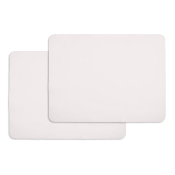 2 Pack Silicone Mats for Worktops - Non-Slip, Heat Insulation Silicone Mats for Kitchen, Crafting, and Baking, 40x30cm, Multi-Purpose Table Mats for Countertop Protection (Black)