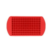 2 Pack Silicone Mini Ice Cube Trays - Makes 160 Small Crushed Ice Cubes Per Tray - BPA Free Flexible & Stackable Ice Molds - for Cocktails, Beverages & Chilling Drinks