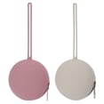 thumbnail image 1 of 2 Pack Silicone Pacifier Holder Case, Newborn Baby Silicone Pacifier Holder for Boys & Girls, Portable Silicone Pacifier Container Case, 1 of 7