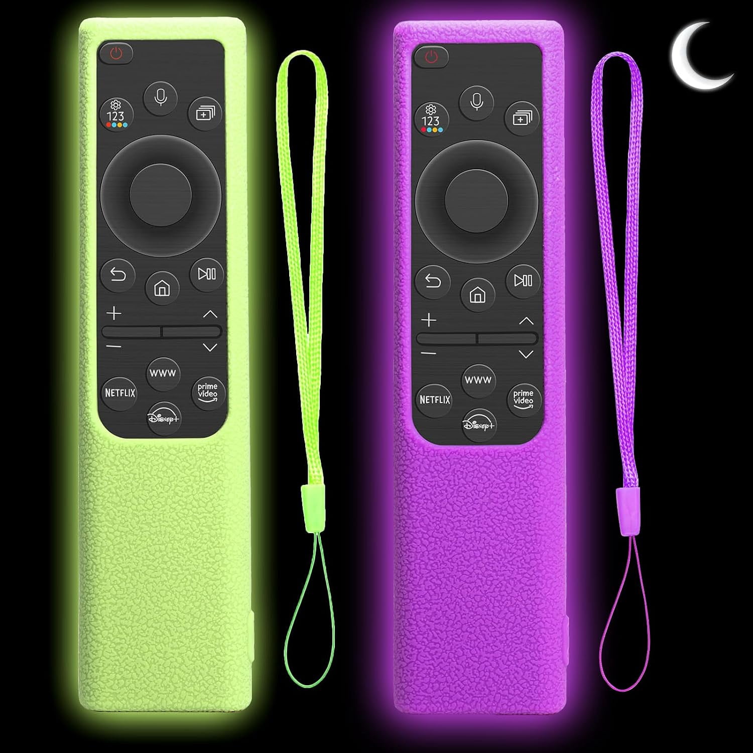 2 Pack Silicone Remote Cover for Samsung Smart TV Remote 2019–2026 ...
