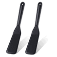 2 Pack Silicone Thin Spatula,Omelet Spatula Turner,Heat Resistant ...