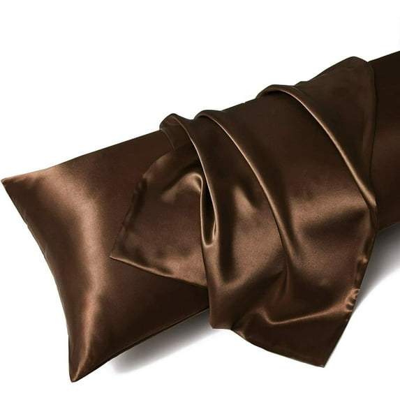 2 Pack Silk Satin Pillowcase Silky Pillow Cases For Hair And Skin Cushion Cover