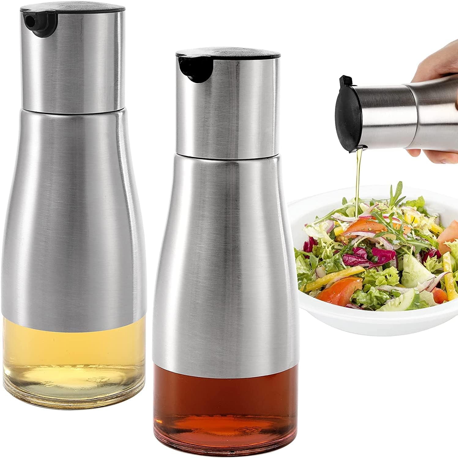 Rachael Ray EVOO Olive Oil Dispenser Bottle 24 Oz Red - View #2