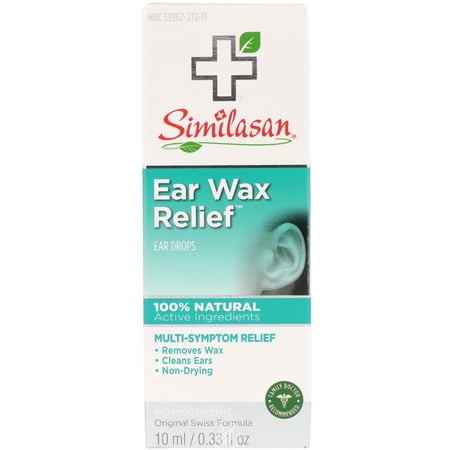 (2 Pack) Similasan Ear Wax Relief 0.33 Ounce
