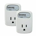 thumbnail image 1 of 2 Pack Simple Touch Countdown Timer Auto Shut-Off Safety Outlet Receptacle, 5 Presets, 30 15 10 5 Minute Plug-in, 1 of 5