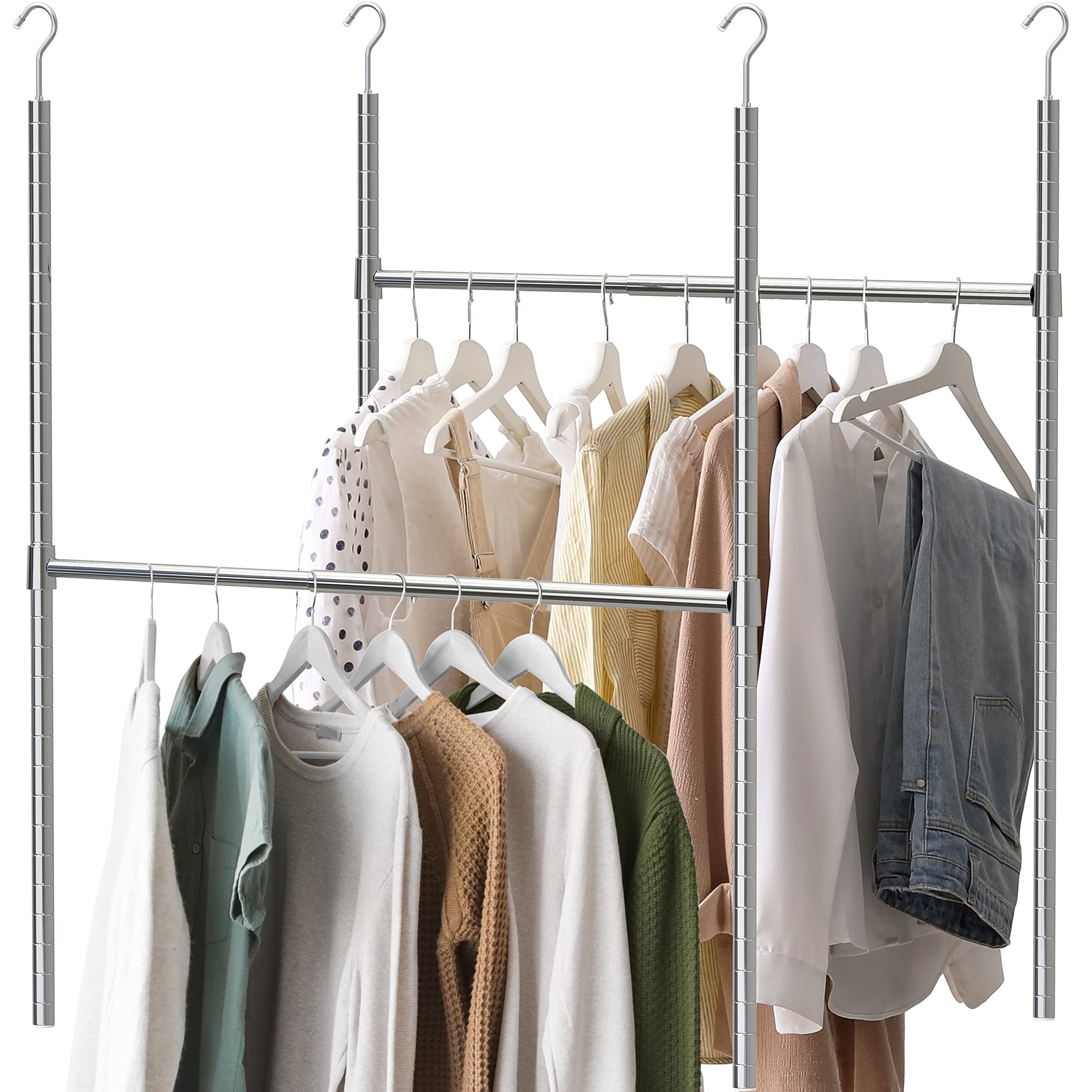 Adjustable 2025 clothes rod