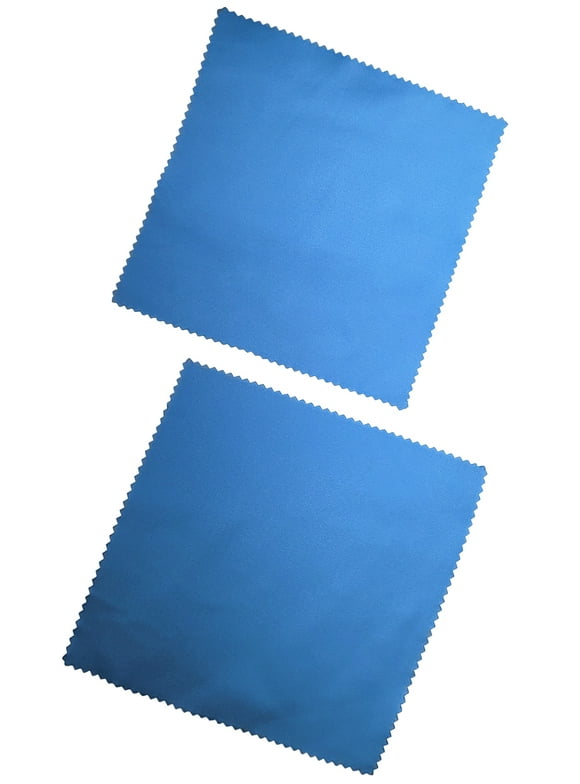 2-Pack Simply Good Premium Grade Media Disc Cleaning Cloths - 8" x 8" - Perfect For CD's, DVD's and BLU-Rays